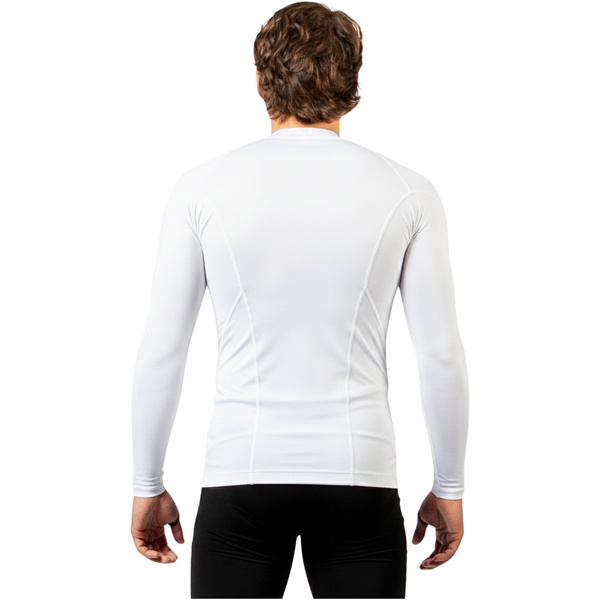 2026 Gul Herre UV-beskyttelse Langærmet Lycra-vest RG0339-WHWH - White